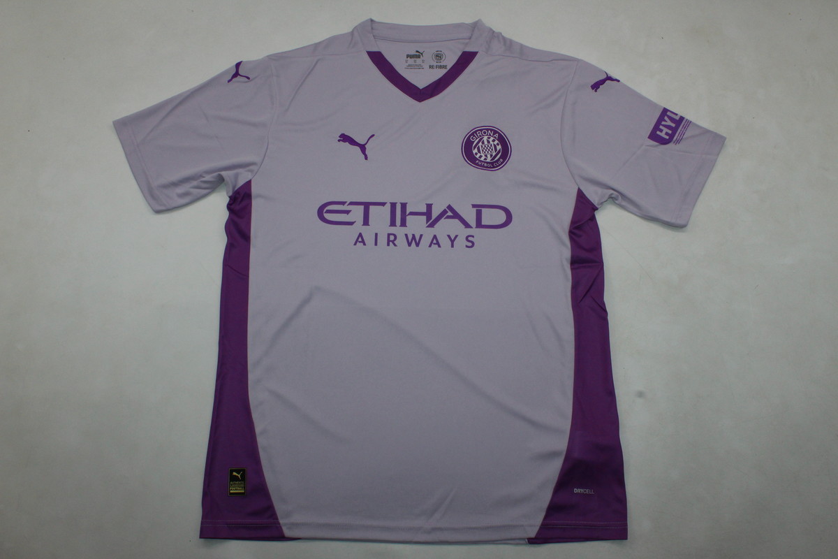 AAA Quality Girona 24/25 Third Light Purple Soccer Jersey